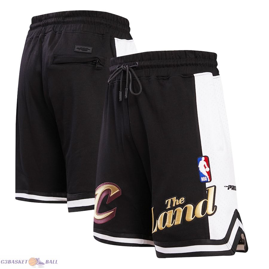 Men's Cleveland Cavaliers Pro Standard Black 2023/24 City Edition DK Shorts