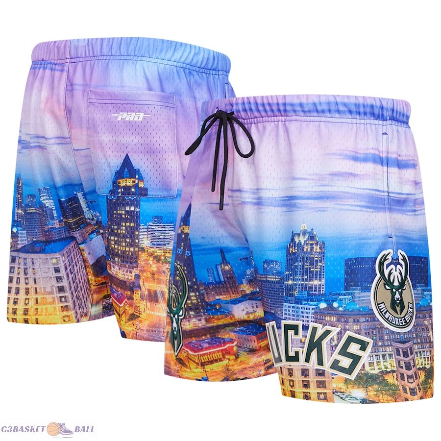 Men's Milwaukee Bucks Pro Standard Cityscape Shorts