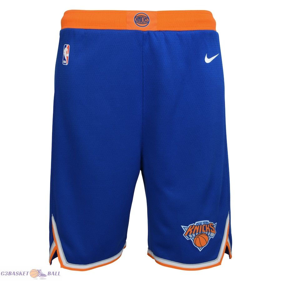 Youth New York Knicks Blue Swingman Performance Shorts – Icon Edition