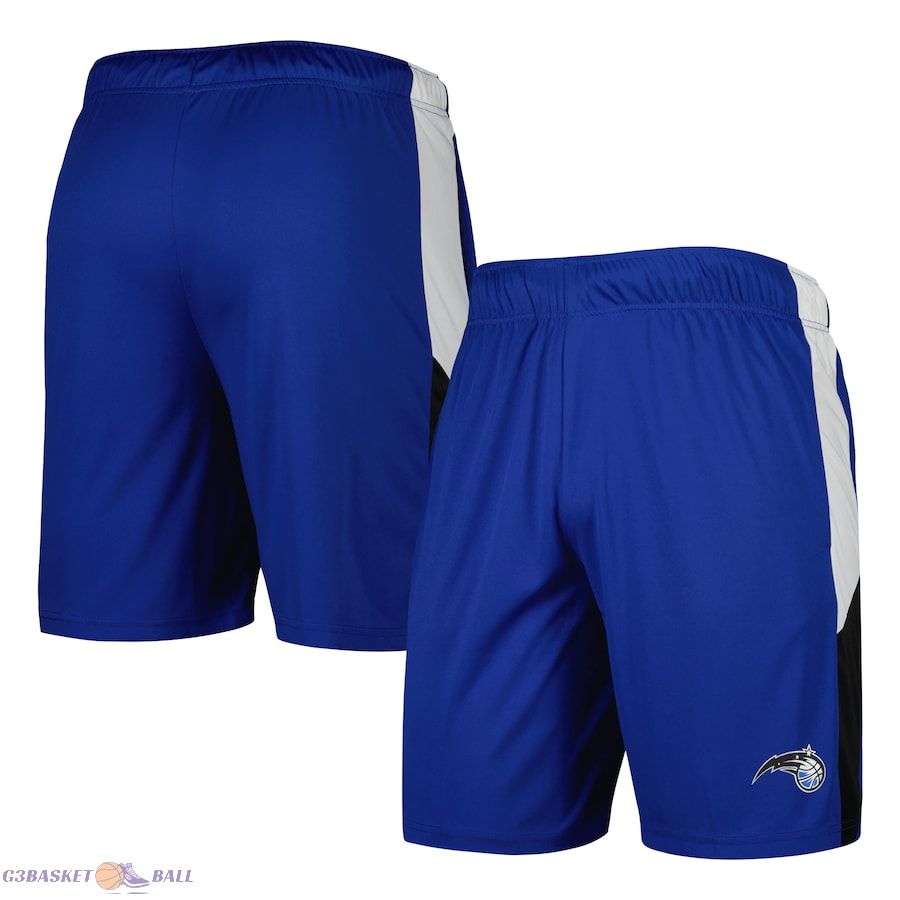 Men's Orlando Magic Fanatics Blue Champion Rush Colorblock Performance Shorts