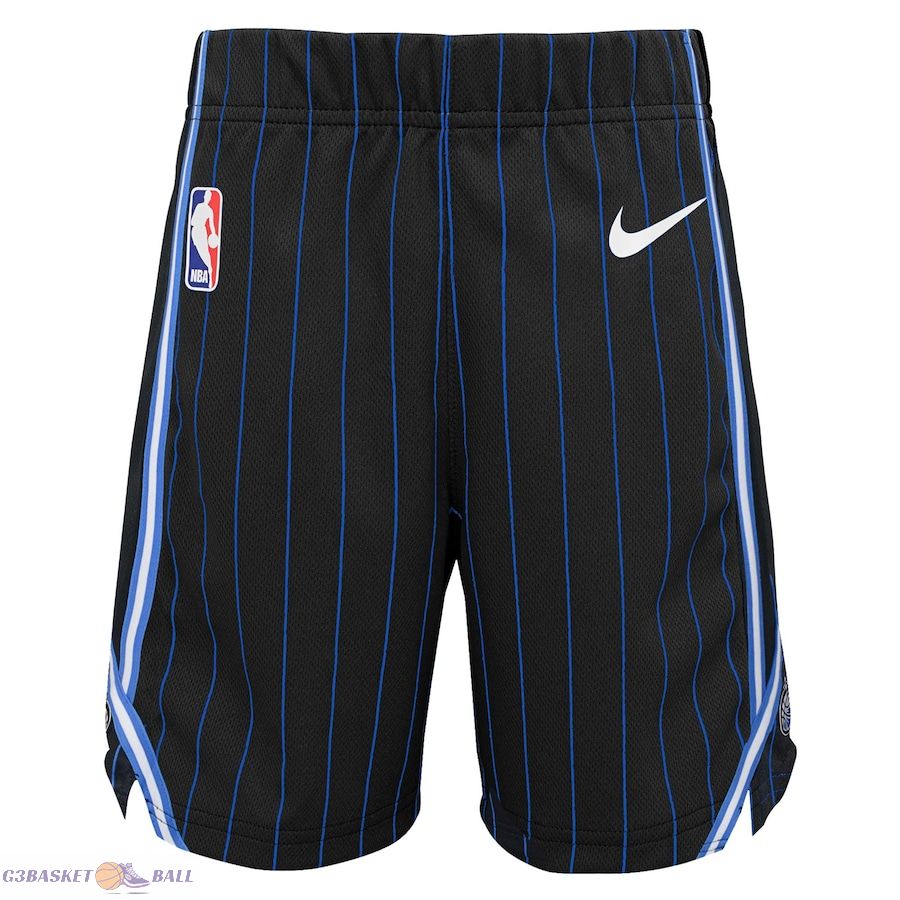 Toddler Orlando Magic Black Icon Replica Shorts