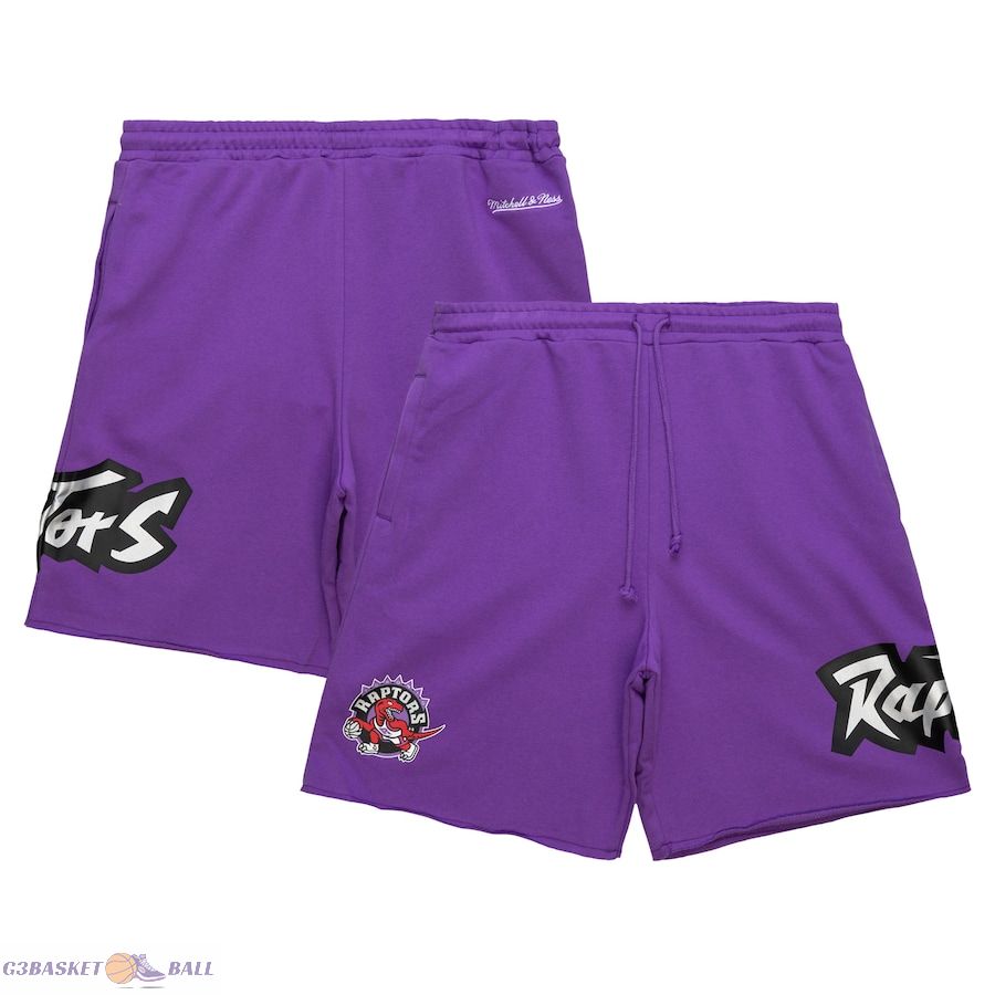 Men's Toronto Raptors Mitchell & Ness Purple Game Day Shorts