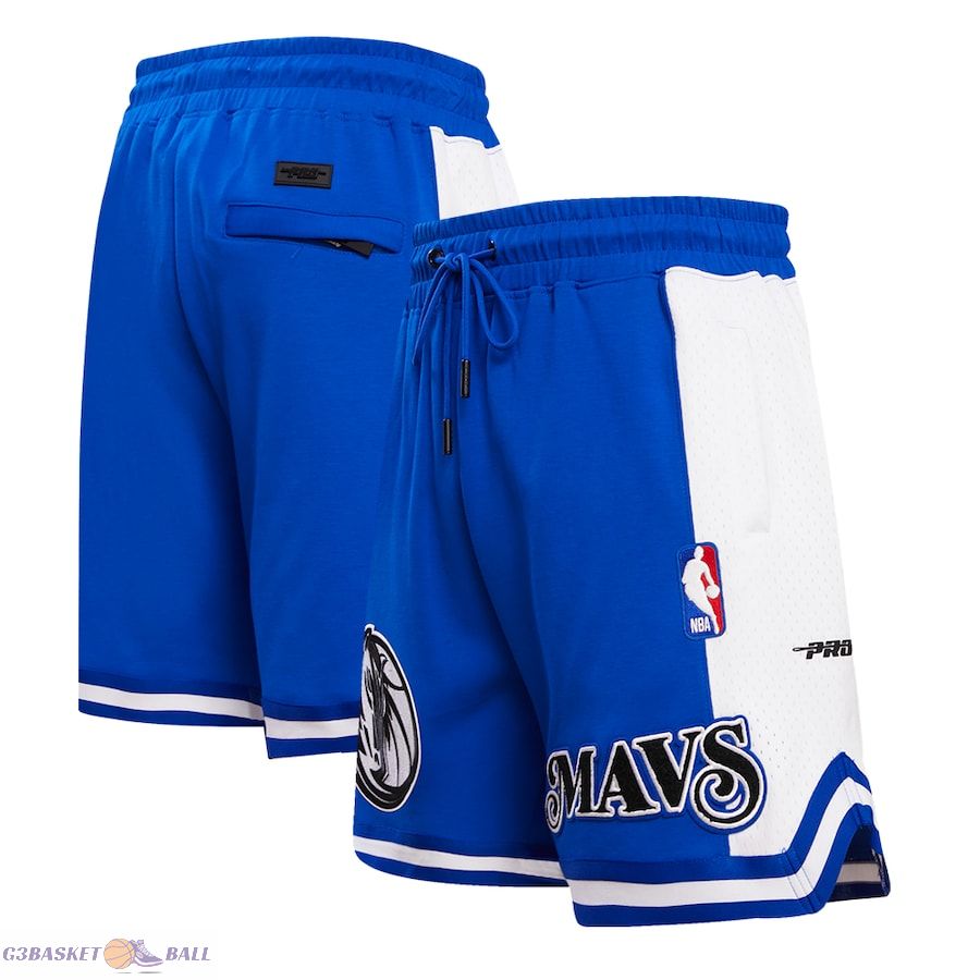 Men's Dallas Mavericks Pro Standard Royal 2023/24 City Edition DK Shorts