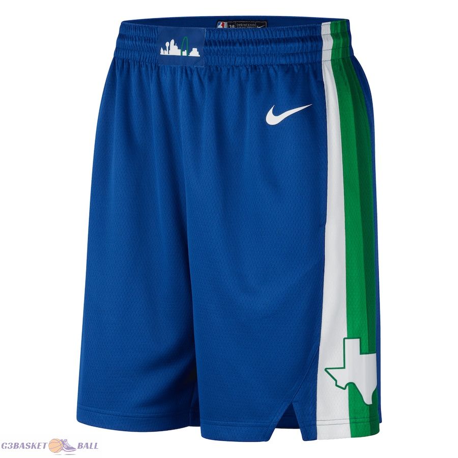 Men's Dallas Mavericks Blue 2022/23 City Edition Swingman Shorts