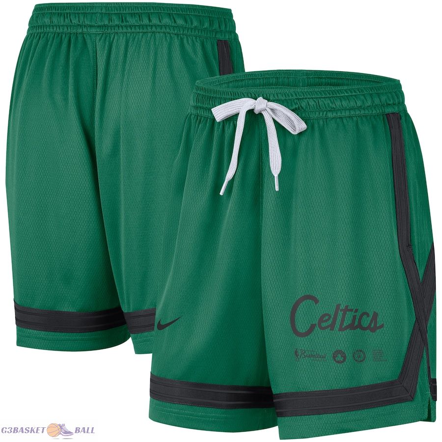 Women's Boston Celtics Kelly Green Crossover Performance Shorts