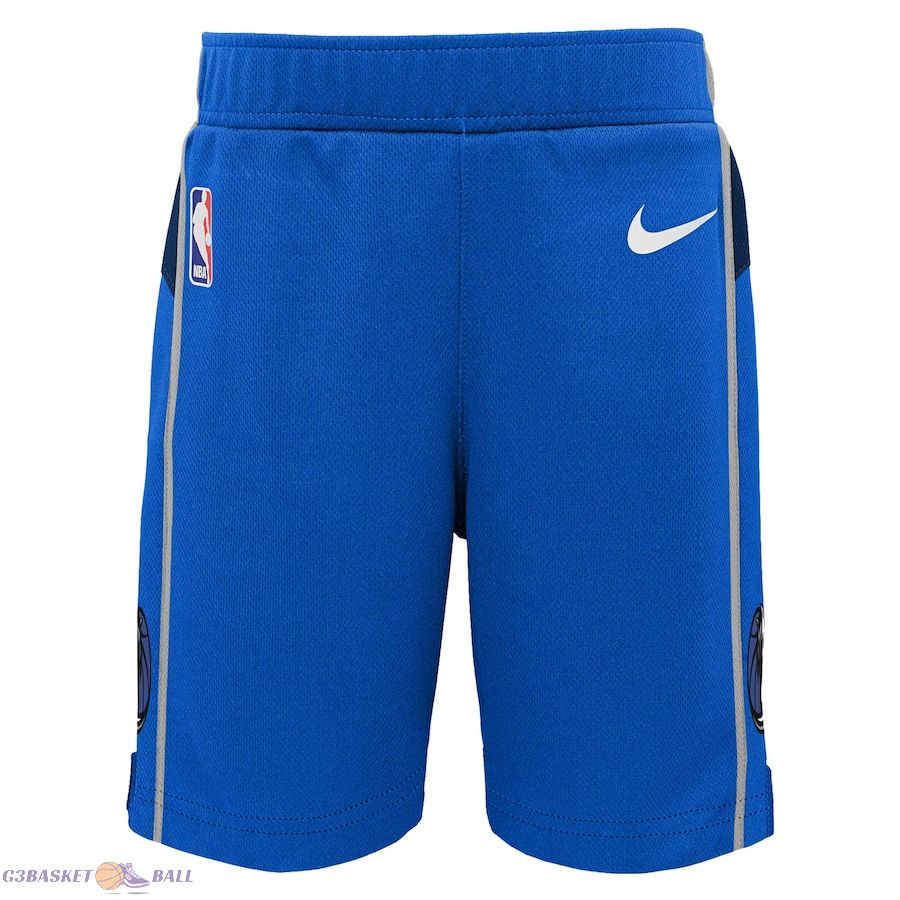 Toddler Dallas Mavericks Blue Icon Replica Shorts