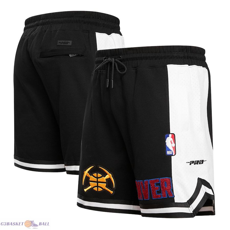 Men's Denver Nuggets Pro Standard Black 2023/24 City Edition DK Shorts