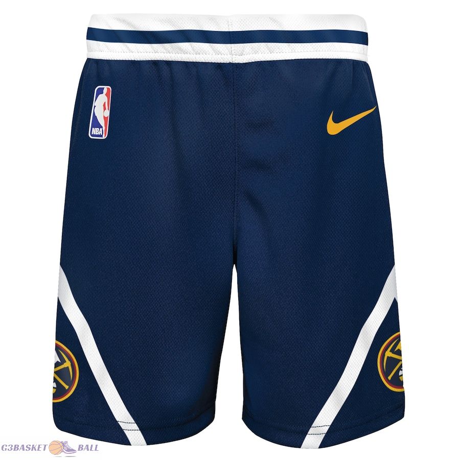 Toddler Denver Nuggets Navy Icon Replica Shorts