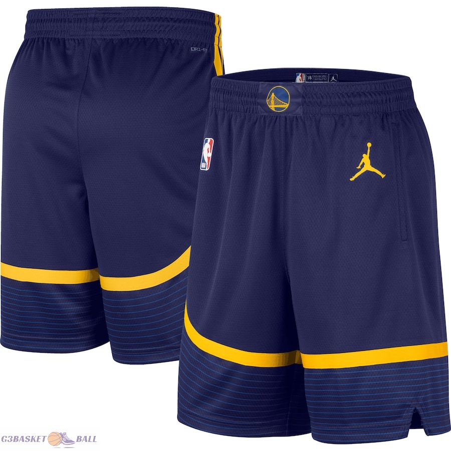 Men's Golden State Warriors Jordan Brand Royal 2022/2023 Statement Edition Swingman Performance Shorts