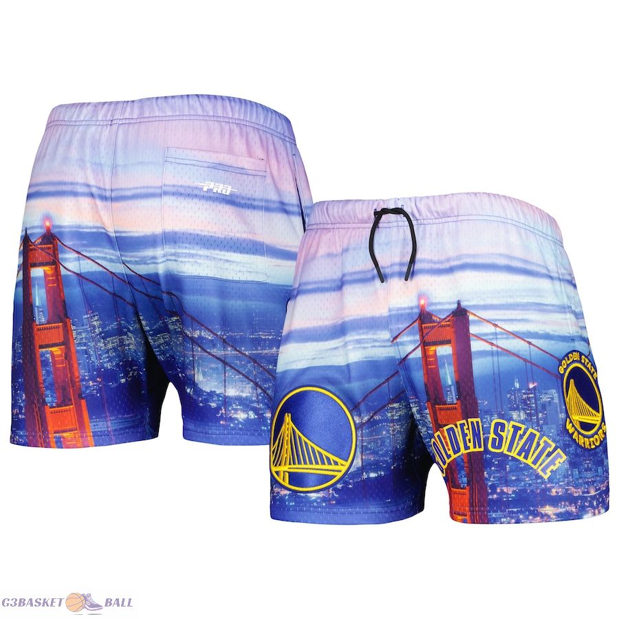 Men's Golden State Warriors Pro Standard Cityscape Shorts