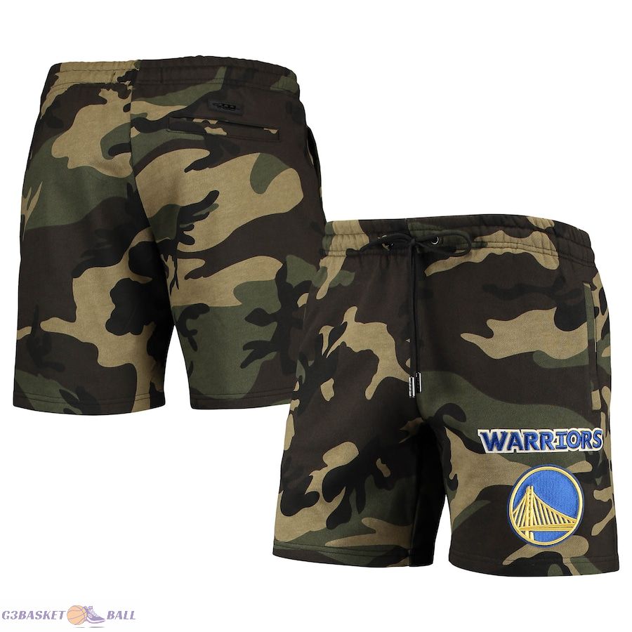 Men's Golden State Warriors Pro Standard Camo Team Shorts