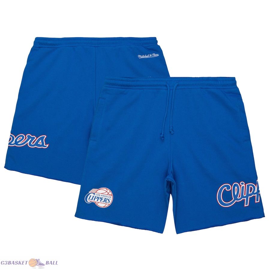 Men's LA Clippers Mitchell & Ness Royal Game Day Shorts