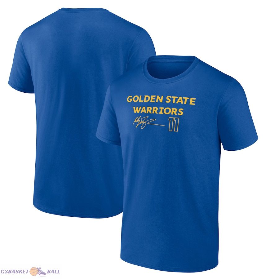 Men's Golden State Warriors Klay Thompson Fanatics Royal Name & Number T-Shirt