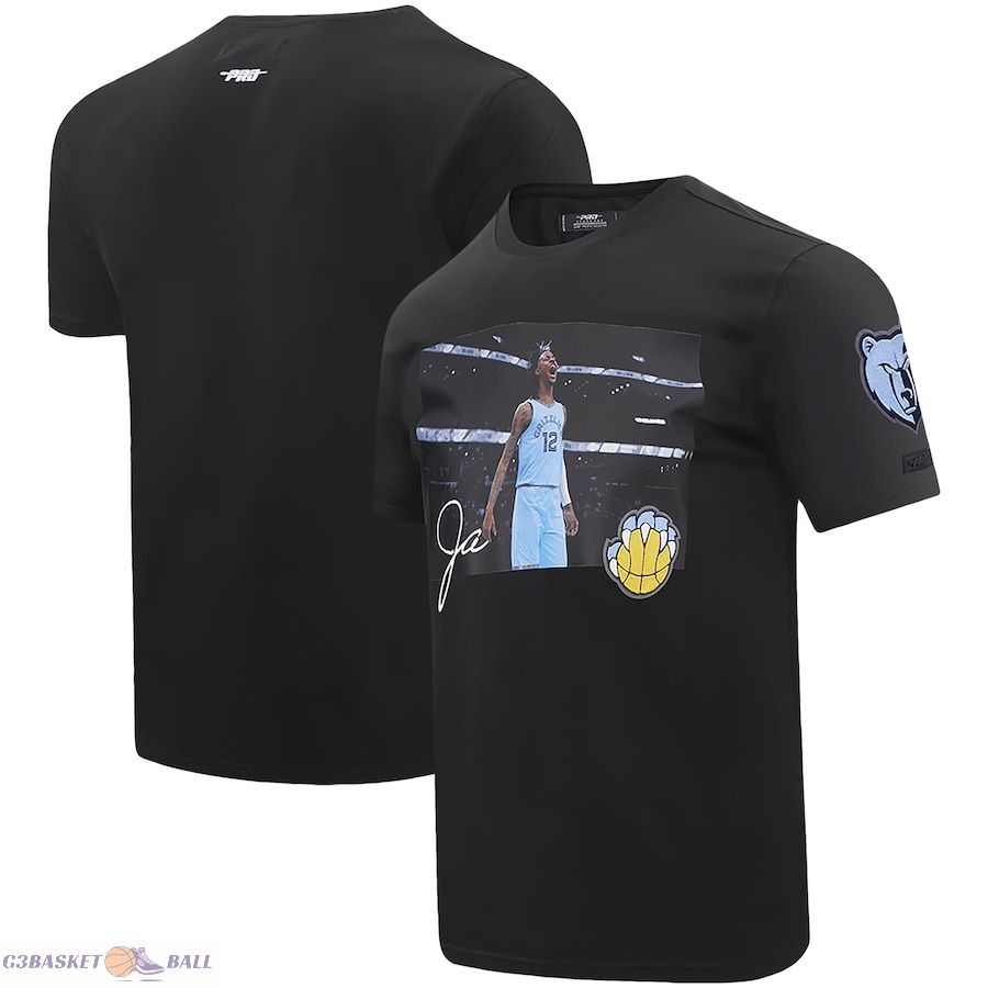 Men's Memphis Grizzlies Ja Morant Pro Standard Black Player Unguardable T-Shirt