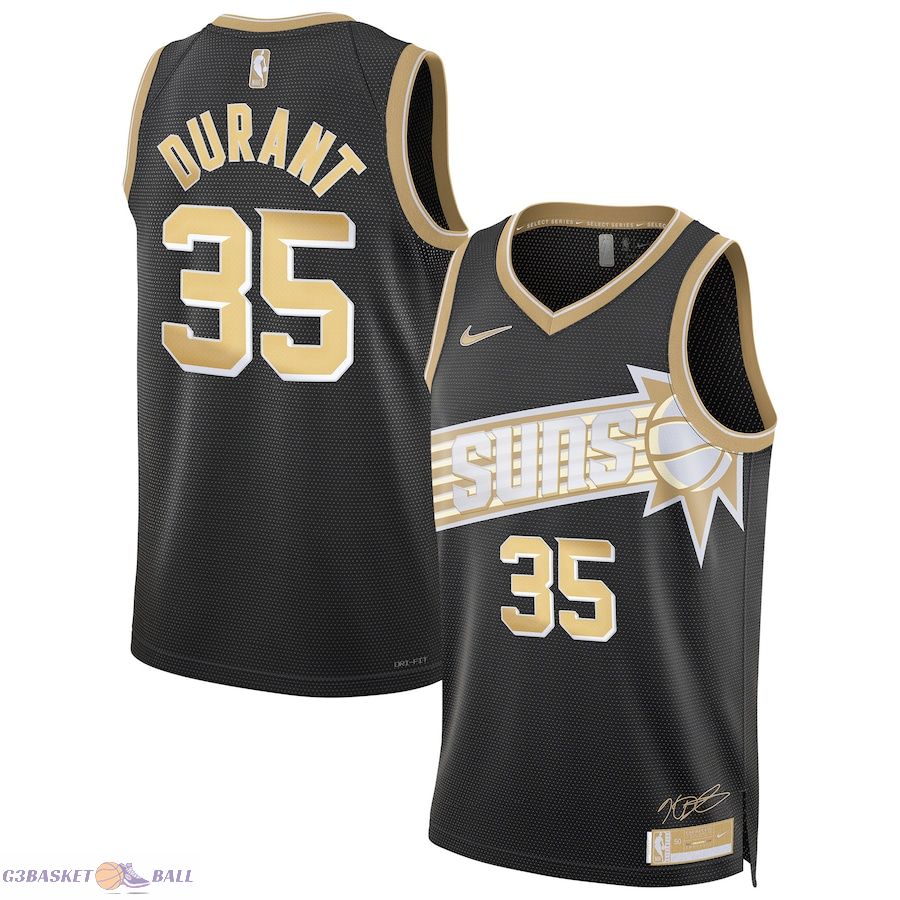 Unisex Phoenix Suns Kevin Durant Black Select Series Swingman Jersey