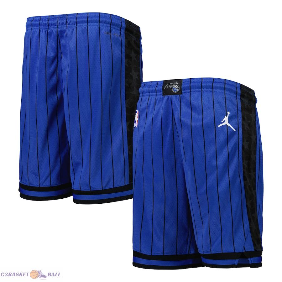 Youth Orlando Magic Jordan Brand Royal Statement Edition Swingman Performance Shorts